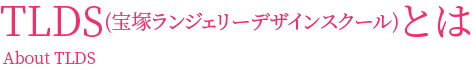 TLDS／宝塚ランジェリーデザインスクールとは