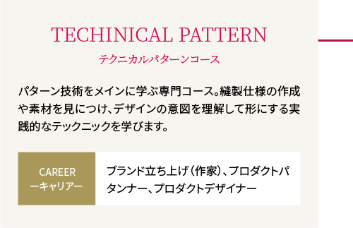 テクニカルパターンコース